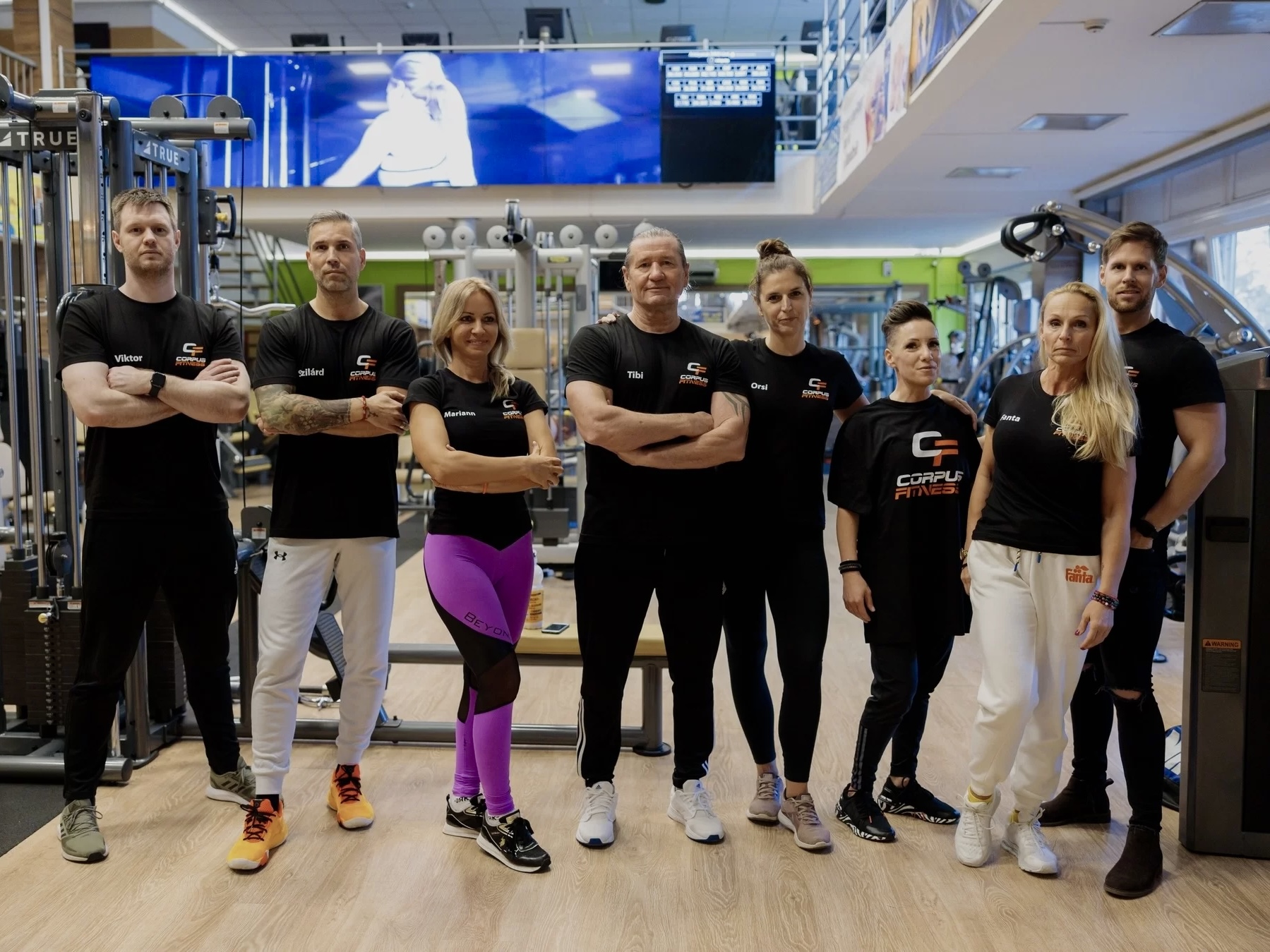 A Corpus Fitness csapata